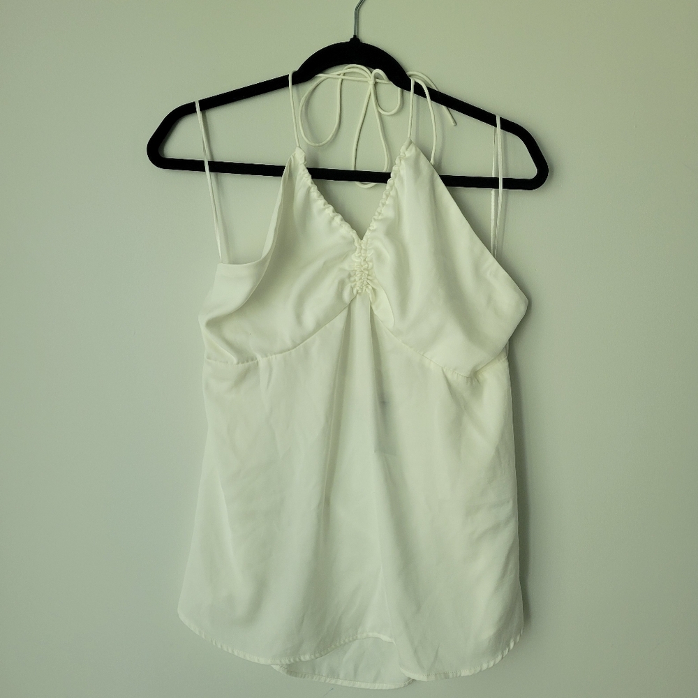 EUC Banana Republic Satin Halter Top